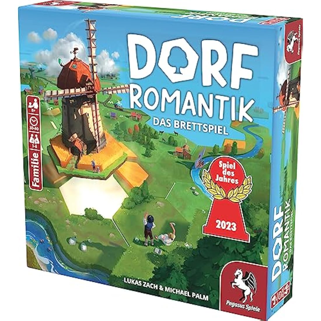 Pegasus Spiele 51240G Village Romantics *Game of the Year 2023* Board Games