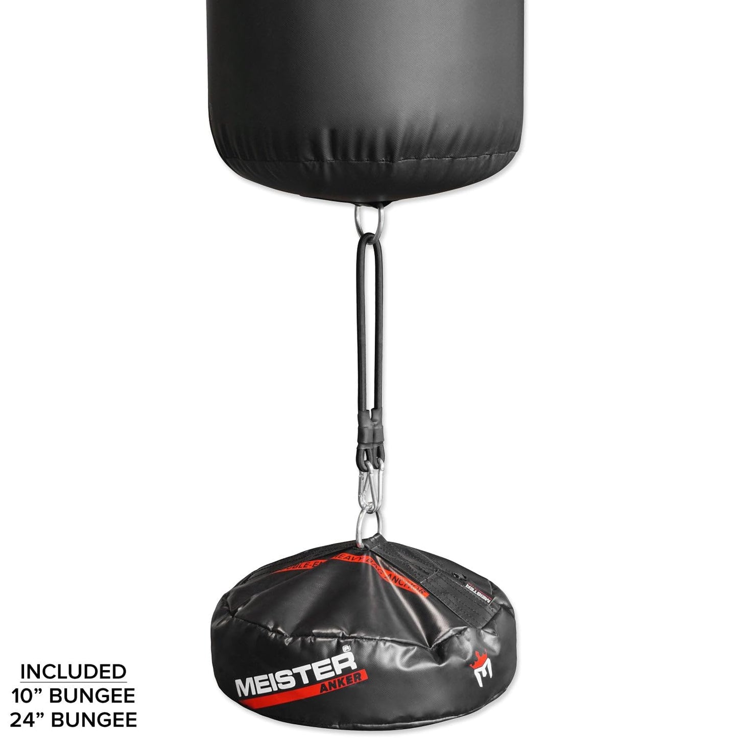 Meister Anker Double-End Boxing Heavy Bag Floor Anchor w/Bungees