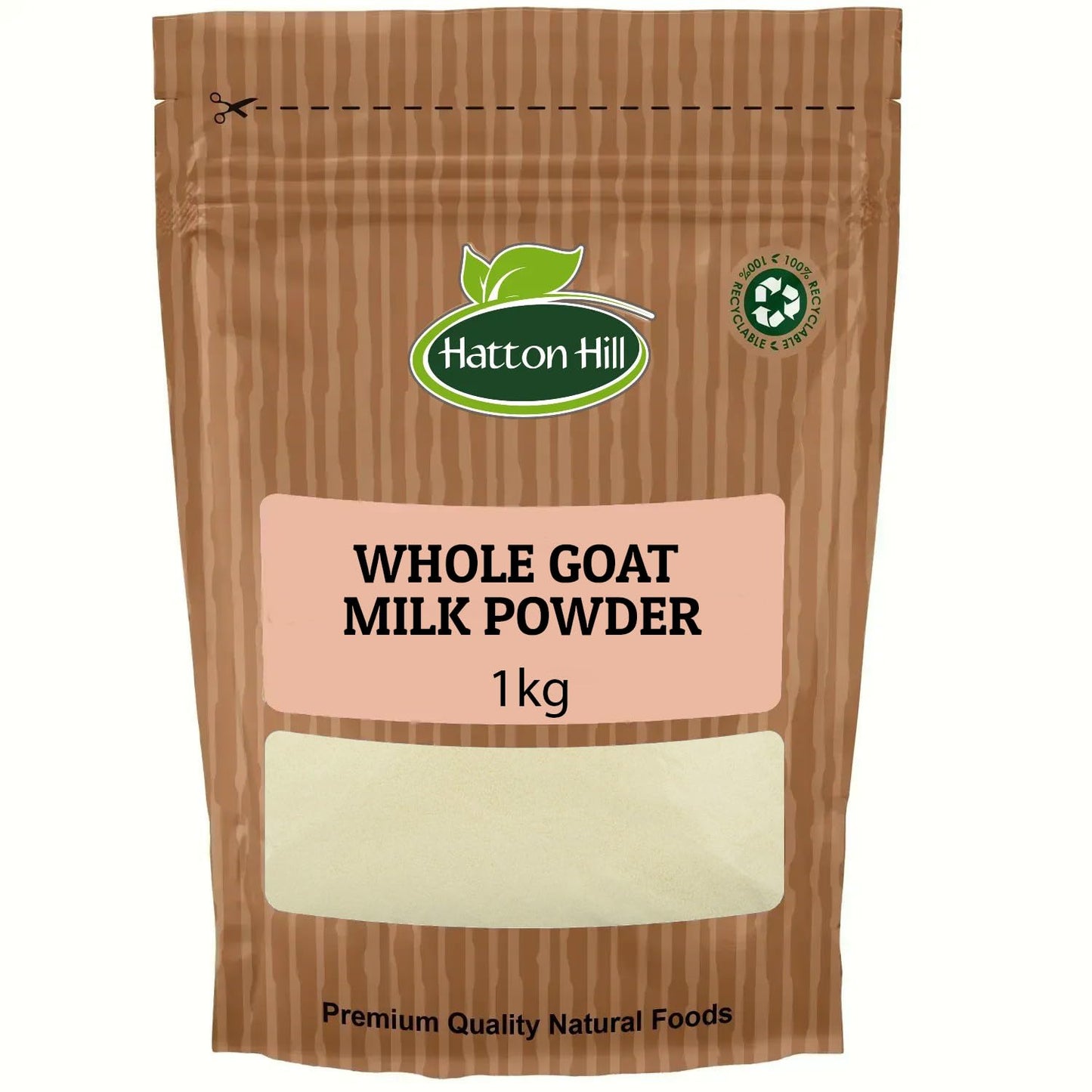 Goat Milk Powder 1kg - Whole Full Cream Powder by Hatton Hill | High in Calcium & Nutrients