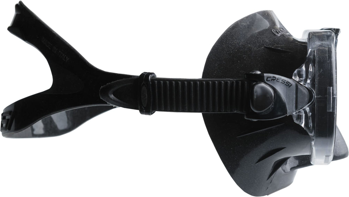 Cressi Estrella - Mask Estrella, Black/Black, One Size, Unisex Adult