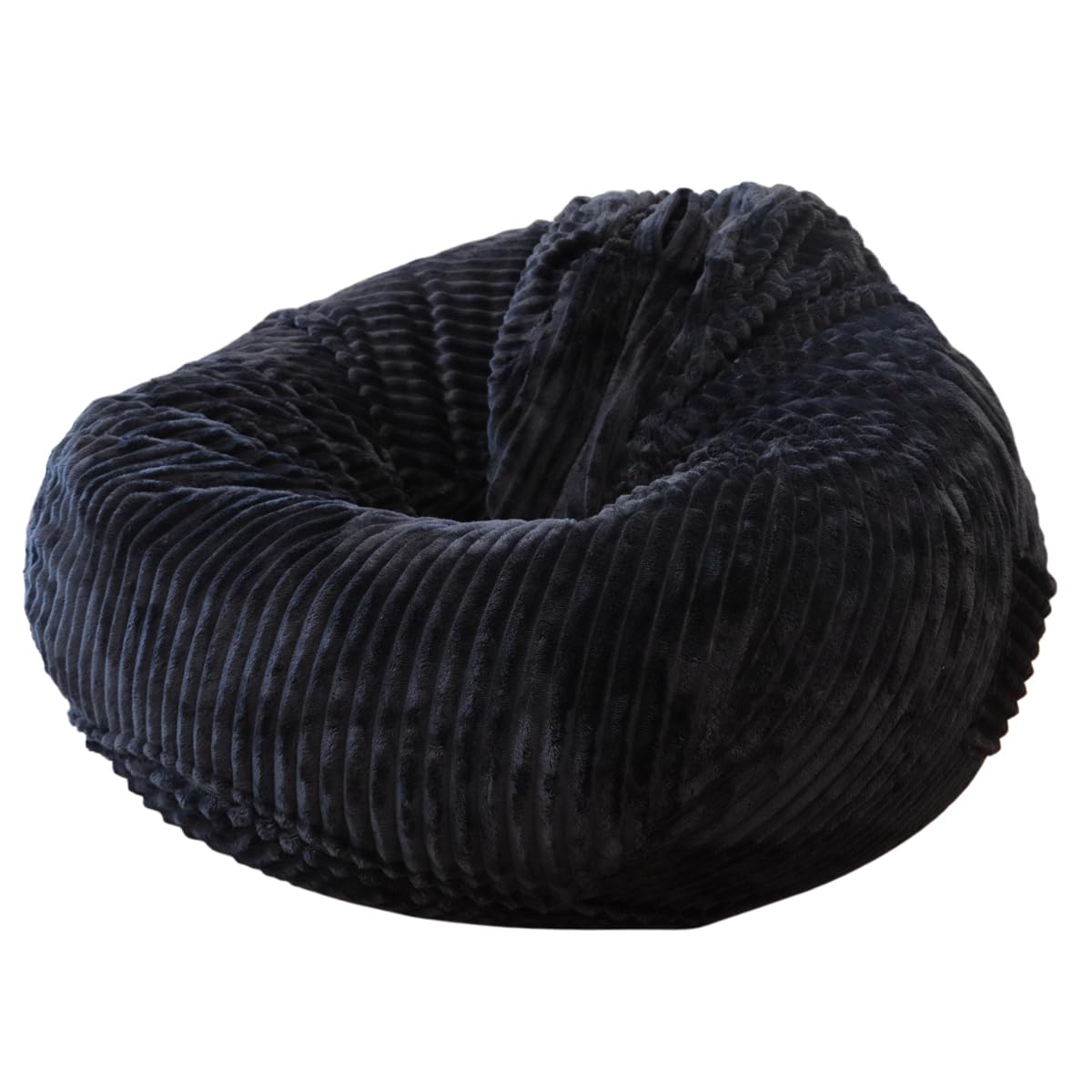 lygooh No filler Fluffy Bean Bag Cover Large Stuffed Storage Covers 5 ft
