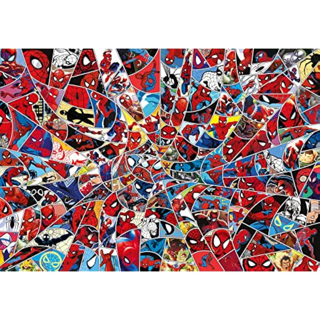 Clementoni - 39657 - Impossible Marvel Spiderman - Jigsaw Puzzle 1000 Pieces, Made In Italy, Jigsaw Puzzle For Adults