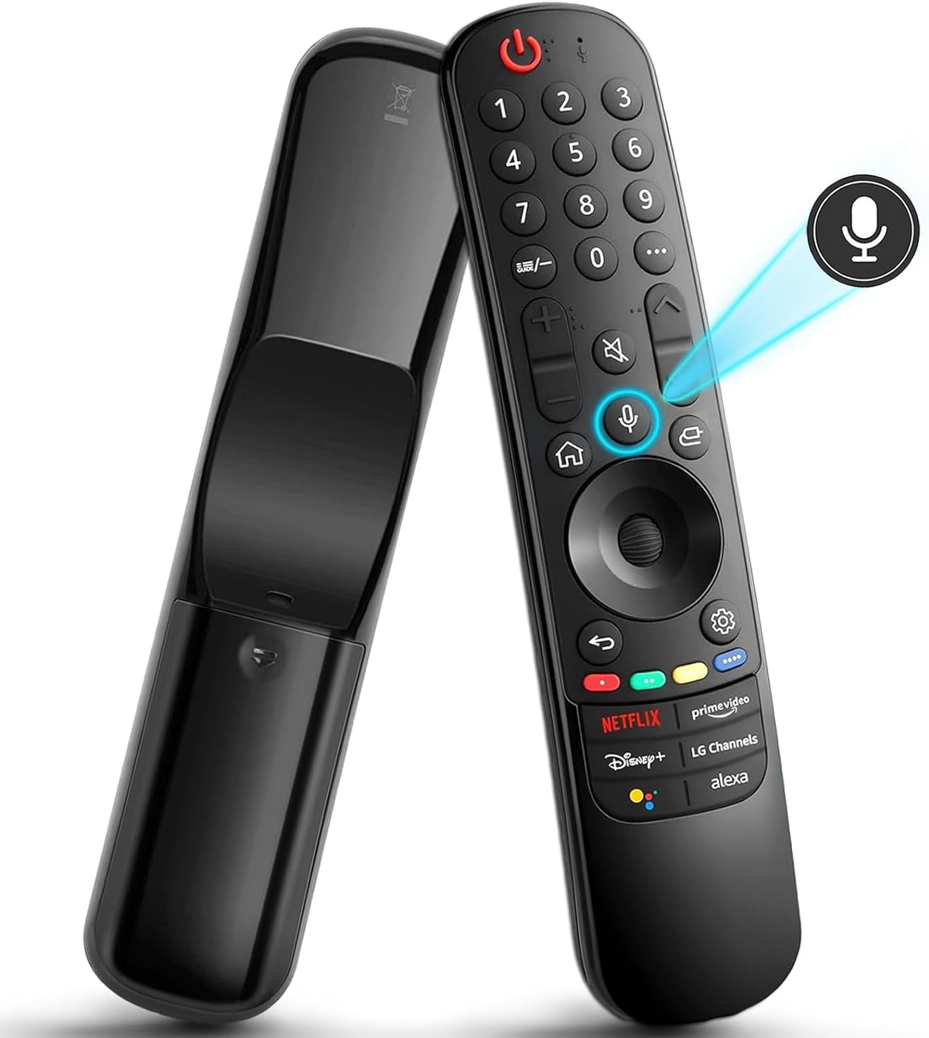 Magic Remote for LG-Smart-TV Remote Control Replacement with Pointer and Voice Function Compatible for 2017-2023 LG UHD OLED QNED NanoCell 4K 8K