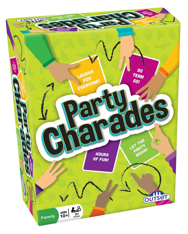Cheatwell Games Party Charades Game ? Contains 550 Charades ? Great Family Game for 2 or More Players Ages 10 and up