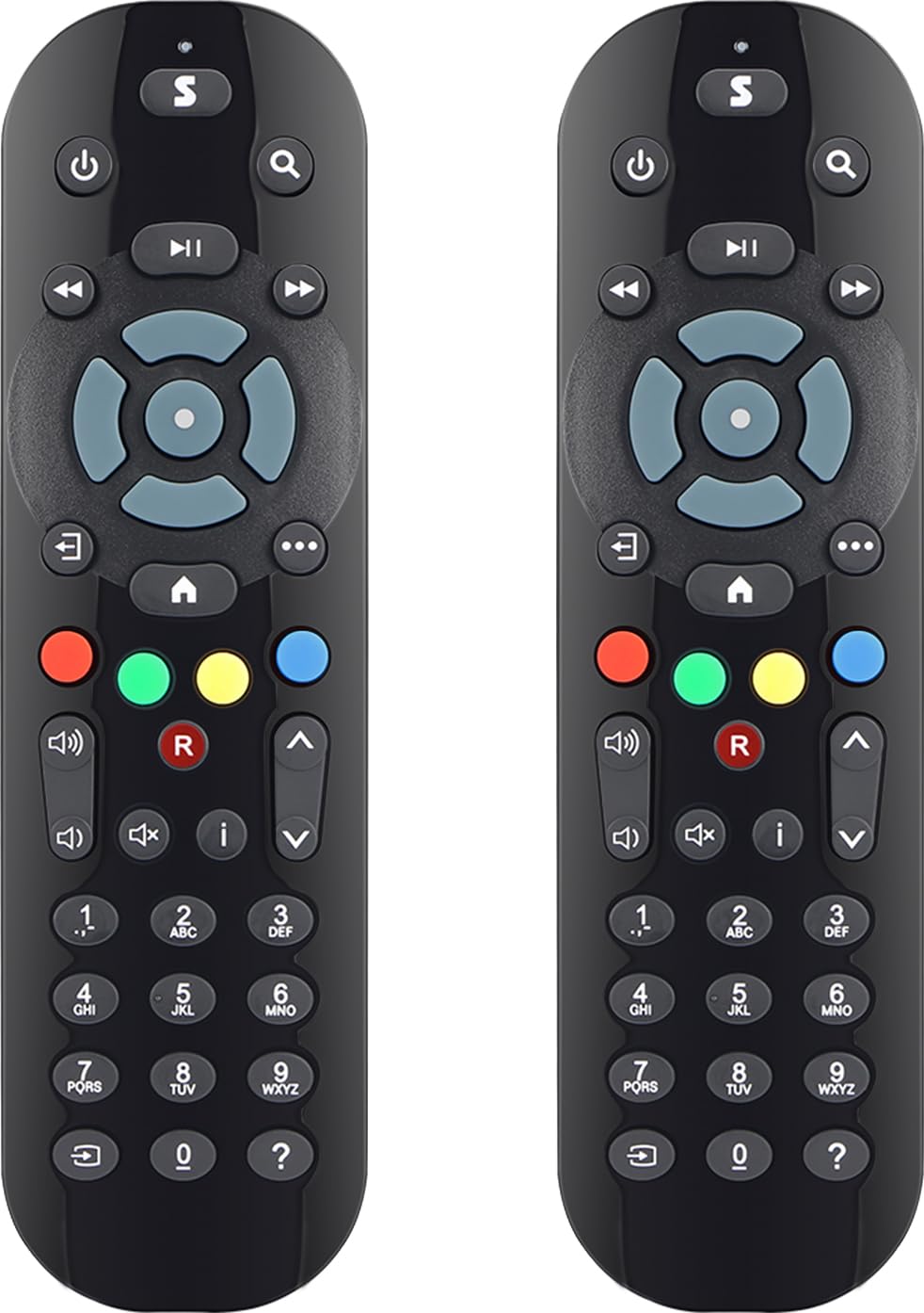 ?Pack of 2?Replacement Remote Control Compatible with All Sky Q Box, Sky Q TV Box, Mini and Silver Box (Non-Touch, No Voice Control)