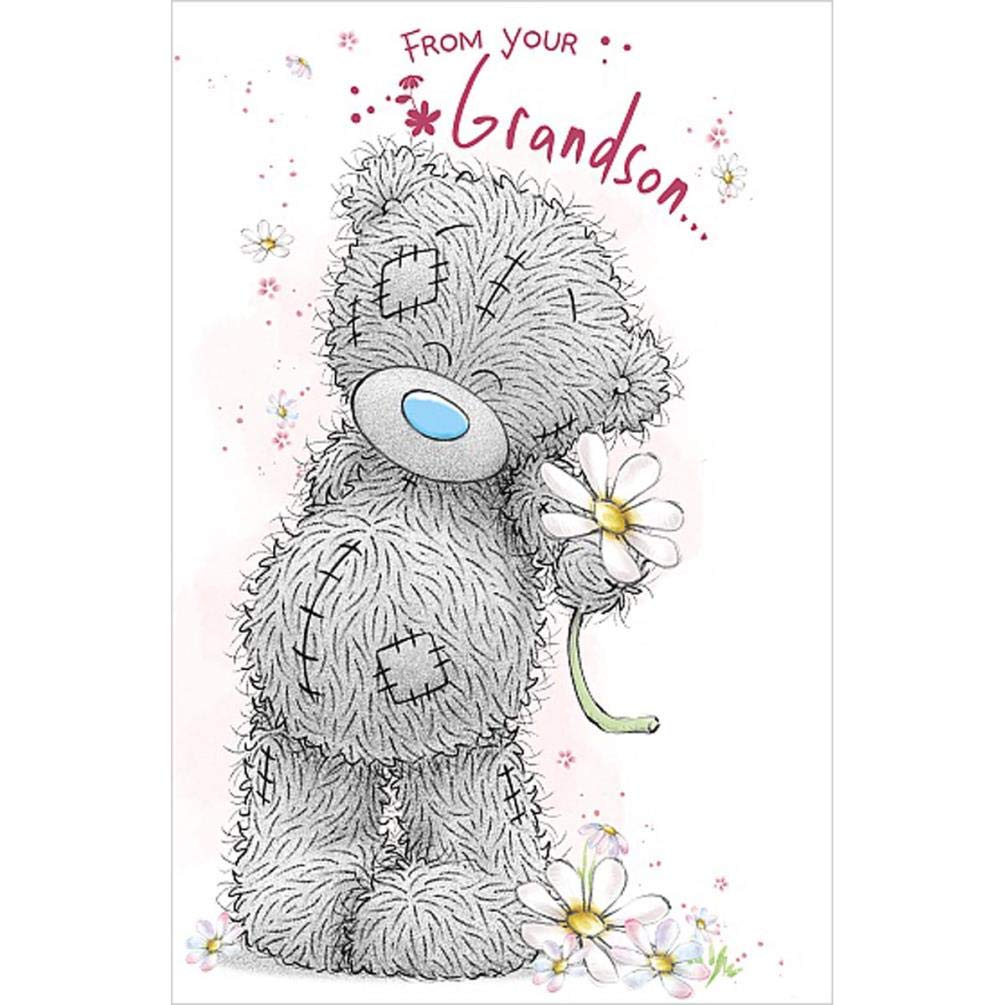 Me To You Bear From Your Grandson Mother's Day Card