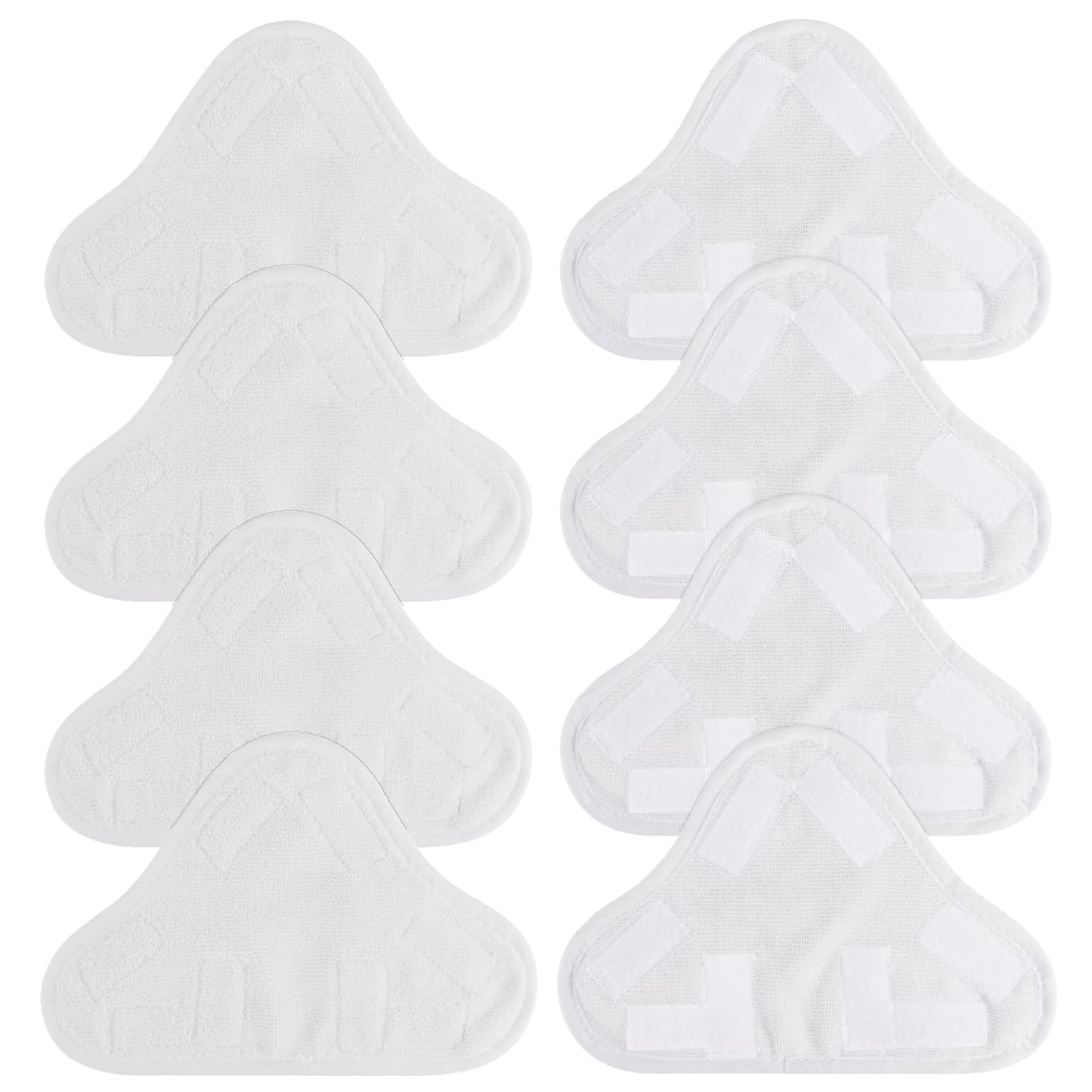 Sgizoku Steam Mop Pads for H2O X5 Steam Cleaners Replacement Microfibre Pad - 8 Pack Washable Cleaner Cover Cloths for H20 x5 Floor Cleaning Covers