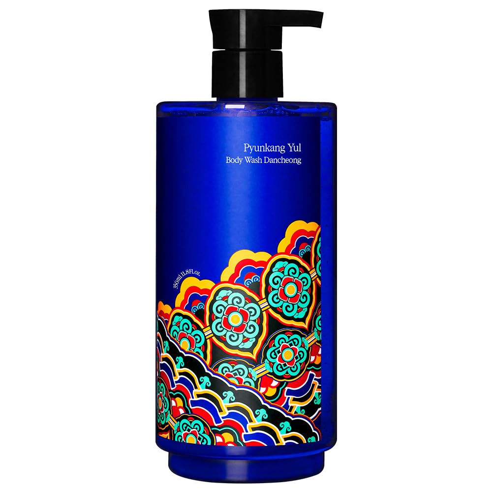 Pyunkang Yul [PKY] Dancheong Body Wash, Moisturizing Cleanse, Natural Scents with Essential Oils, Inspired by Fade-Resistant Korean Dancheong, Zero