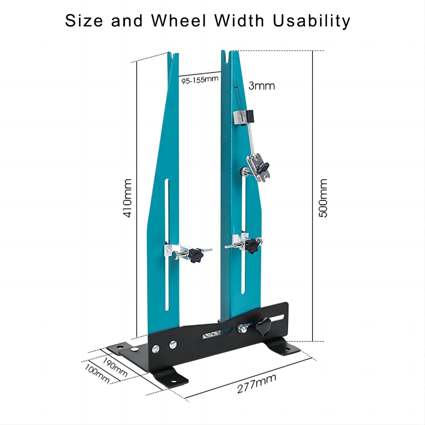 Mimoke Bicycle Wheel Truing Stand for 16 - 29 Inch Wheels [Width 90MM-150MM] Bike Calibration Stand Wheel Maintenance Rims