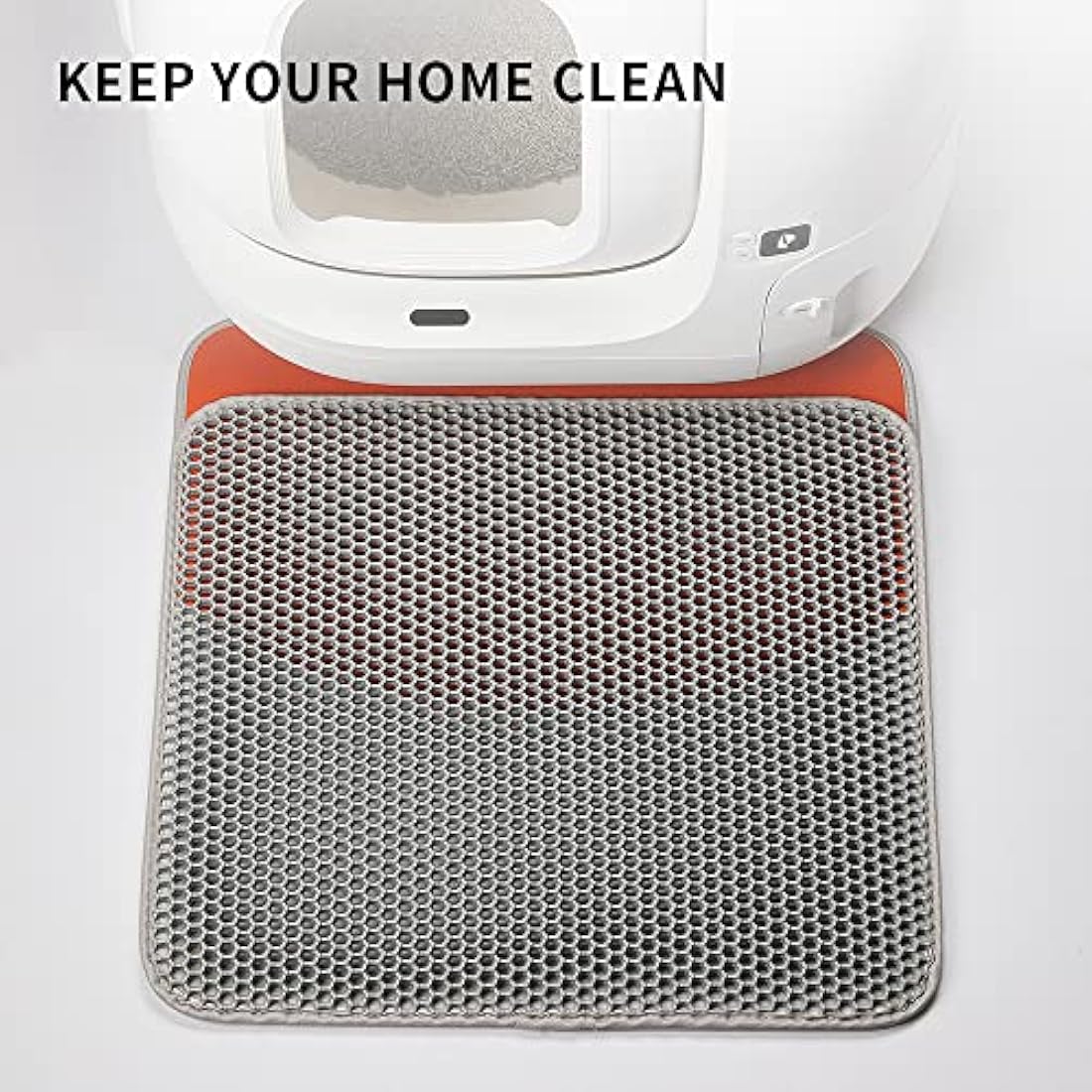 PETKIT Cat Litter Catcher Mat, Urine Proof, EVA Material, Double Layer Honeycomb Design, Easy Clean