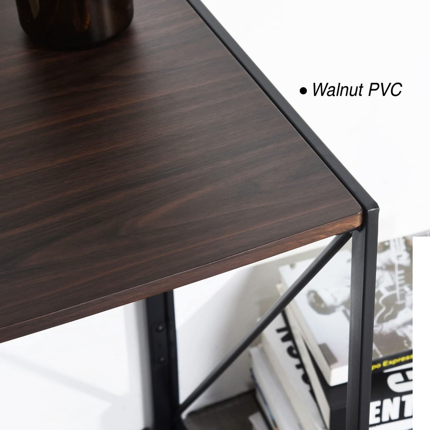 FurnitureR Sewing and Craft Tables, Creative and Efficient Desk, Multifunctional Table with Folding Storage, MDF and Metal Frame