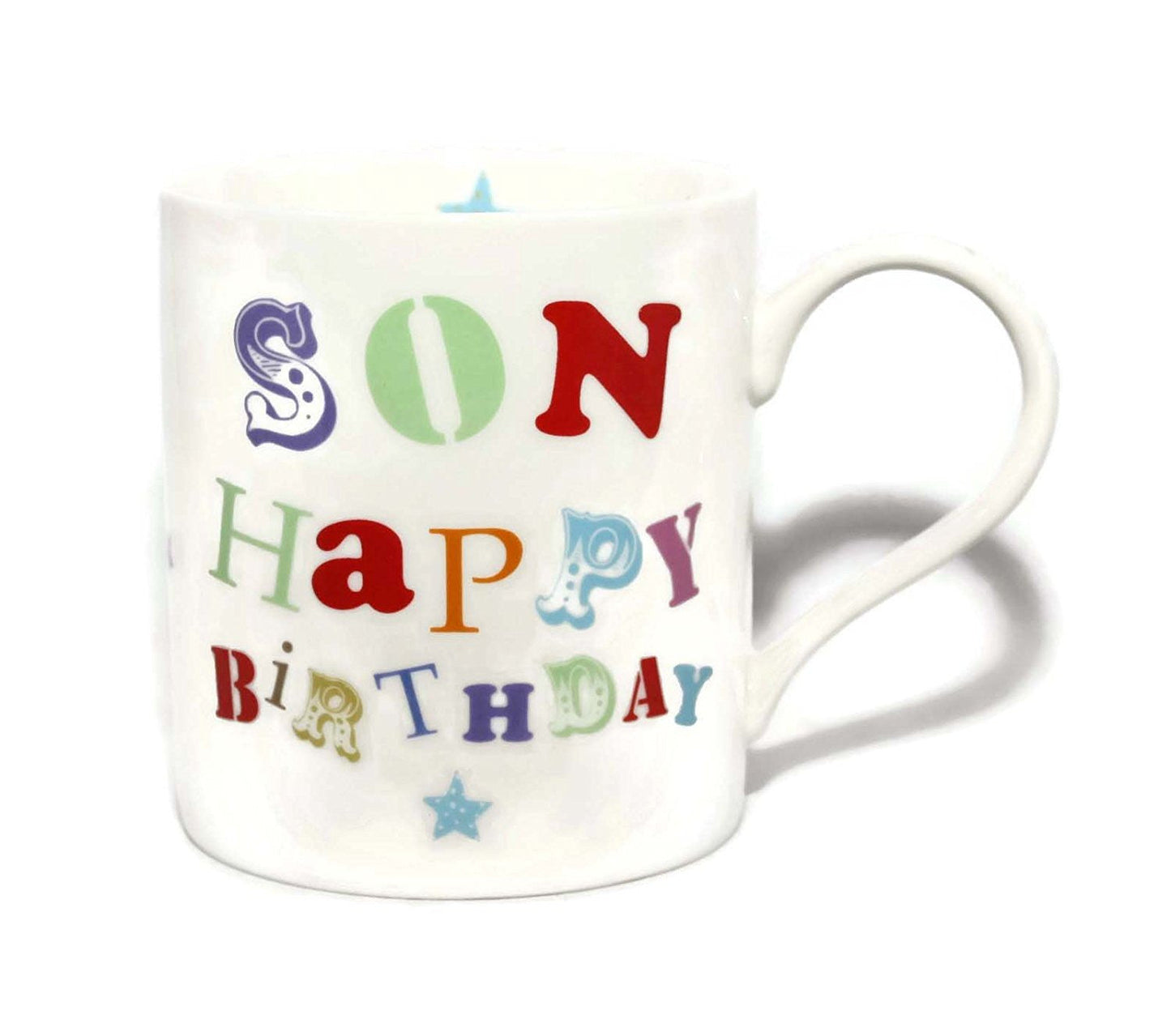 Son Happy Birthday China Gift Mug