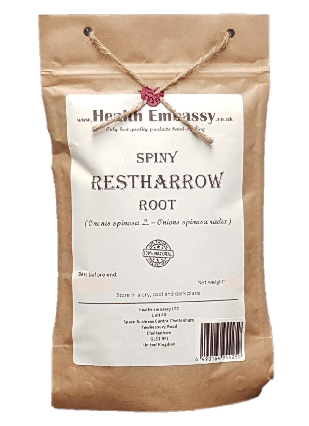 Health Embassy Spiny Restharrow Root (Ononis spinosa L), 100 g