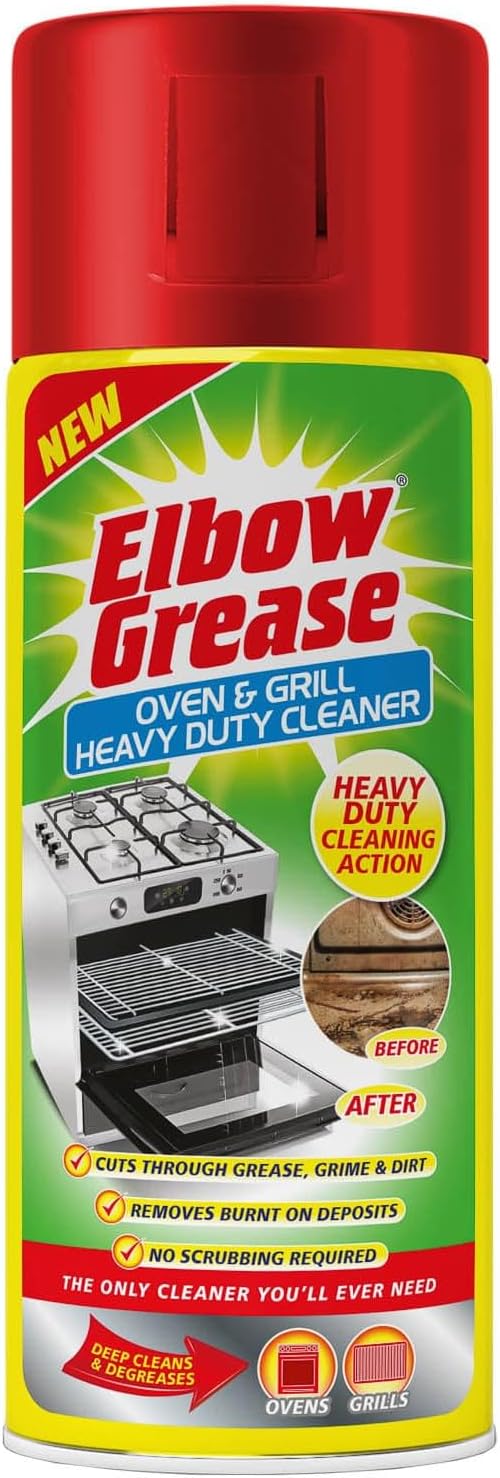 Elbow Grease Oven & Grill Heavy Duty Cleaner Spray 400 ML)