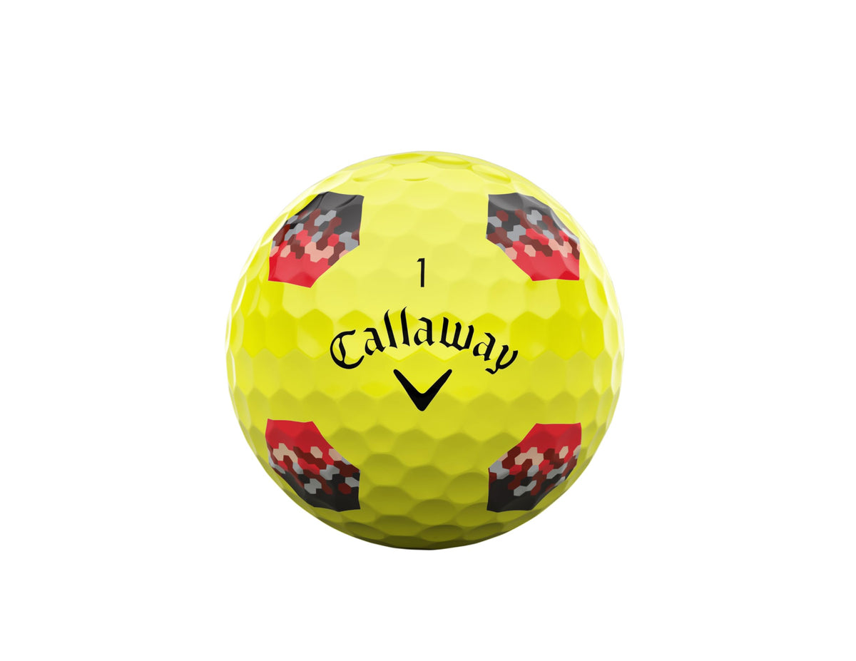 Callaway Golf Chrome Tour Golf Balls (Yellow, True Track)