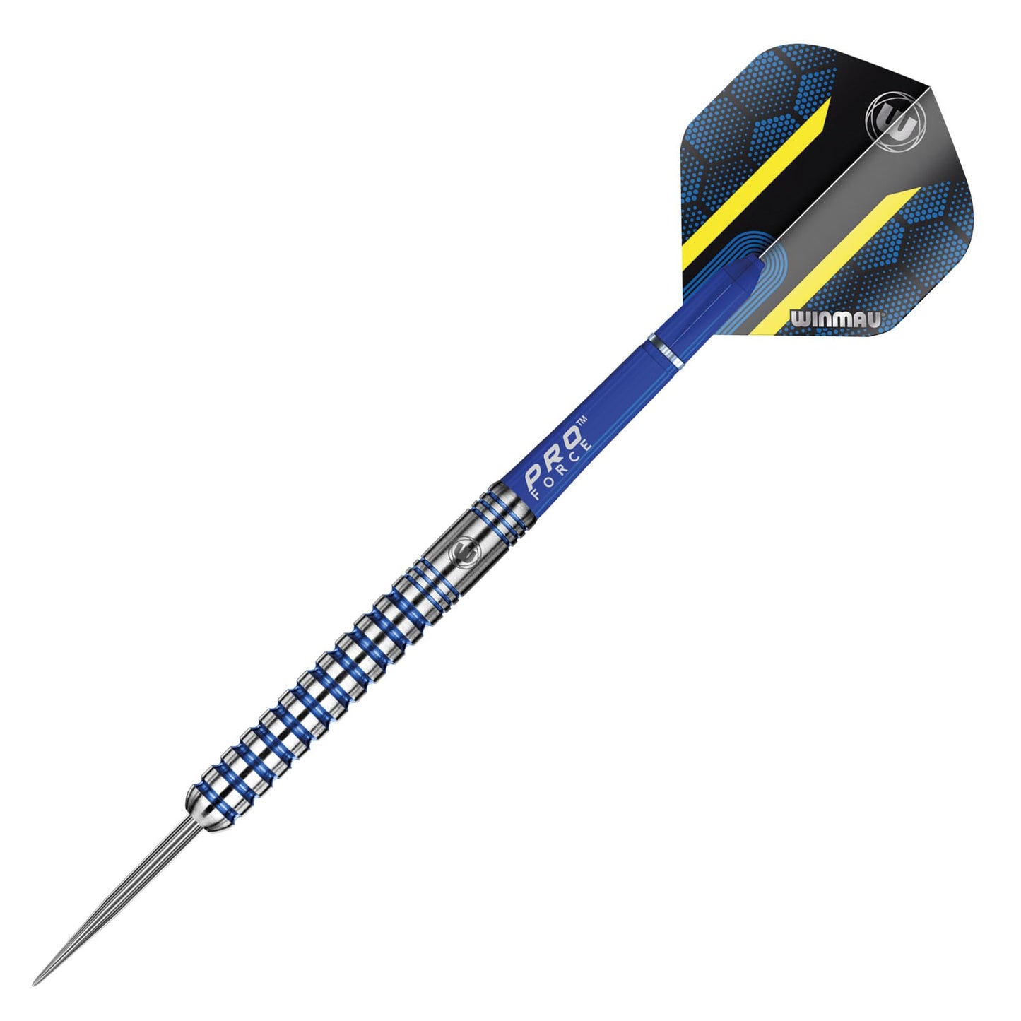 WINMAU Darts Sub-Zero 24g Professional Steeltip Tungsten Darts Set with Flights and Shafts (Dart Stems)