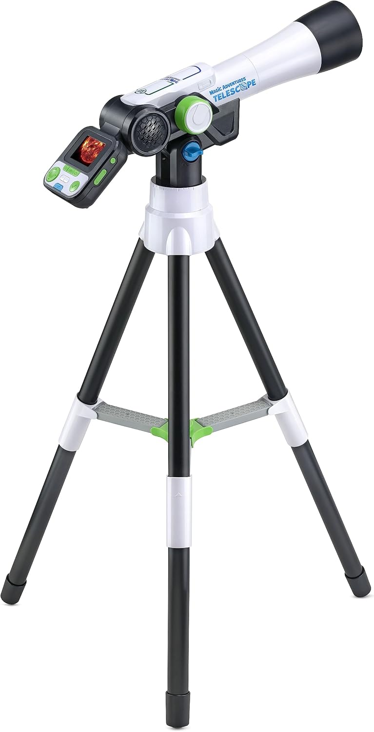 LeapFrog Magic Adventures Telescope, Used- very good, tested, needs batteries, open, scruffy box
