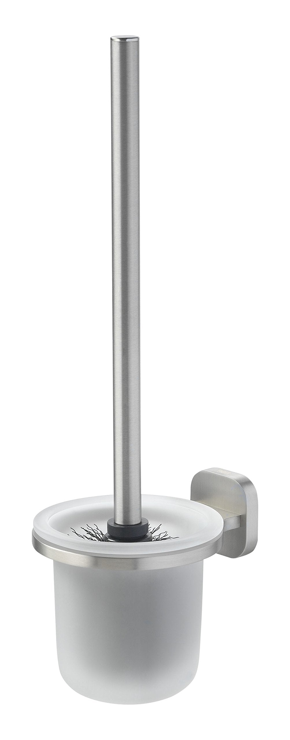 Tiger Ramos Toilet Brush and Holder, Stainless Steel Brushed
