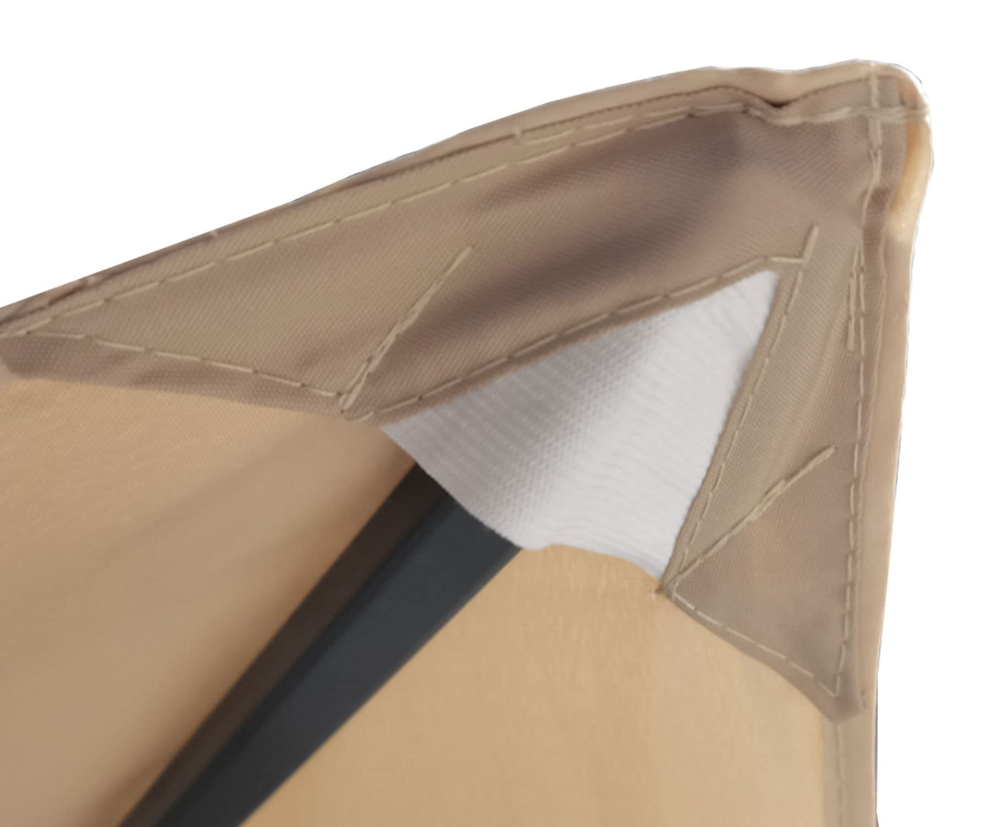QUICK STAR Replacement roof for garden pavilion 3x4m Beige antique pavilion roof replacement cover