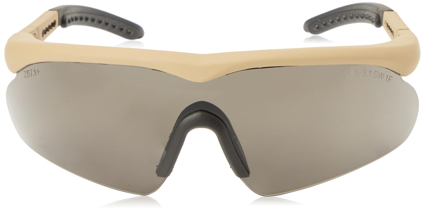 Swiss Eye Raptor sports glasses, rubber brown
