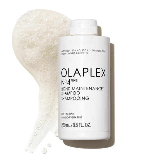 Olaplex N?. 4 FINE Bond Maintenance Shampoo: Volumize & Strengthen | Gently Cleanse & Non Stripping | For Coily, Curly, Straight, and Wavy, 250 mL /