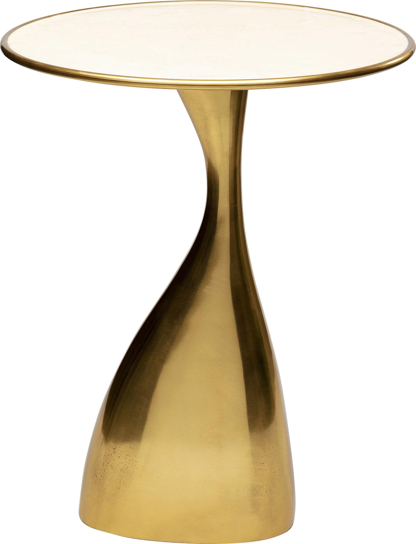 KARE Design Side Table Spacey, Gold, Round, 36 cm Diameter