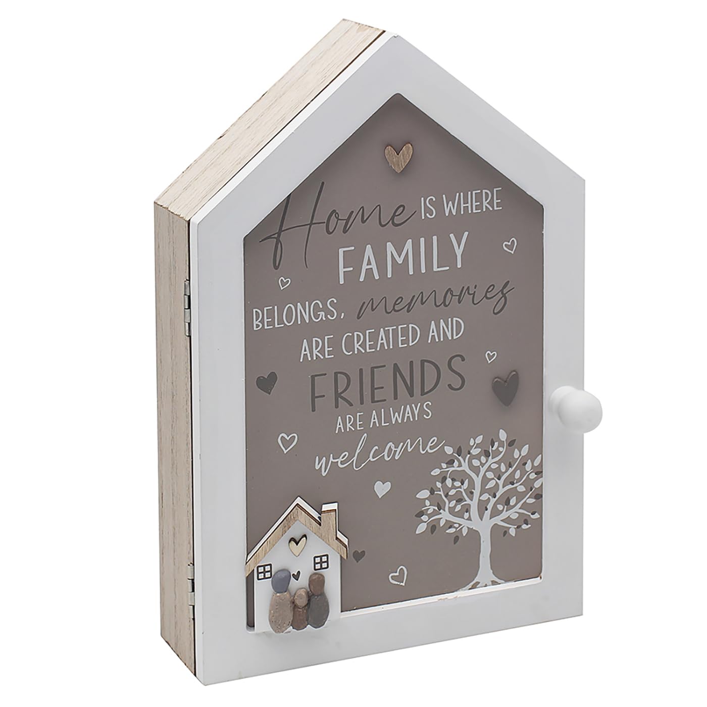 Lesser & Pavey Family Home Key Cabinet