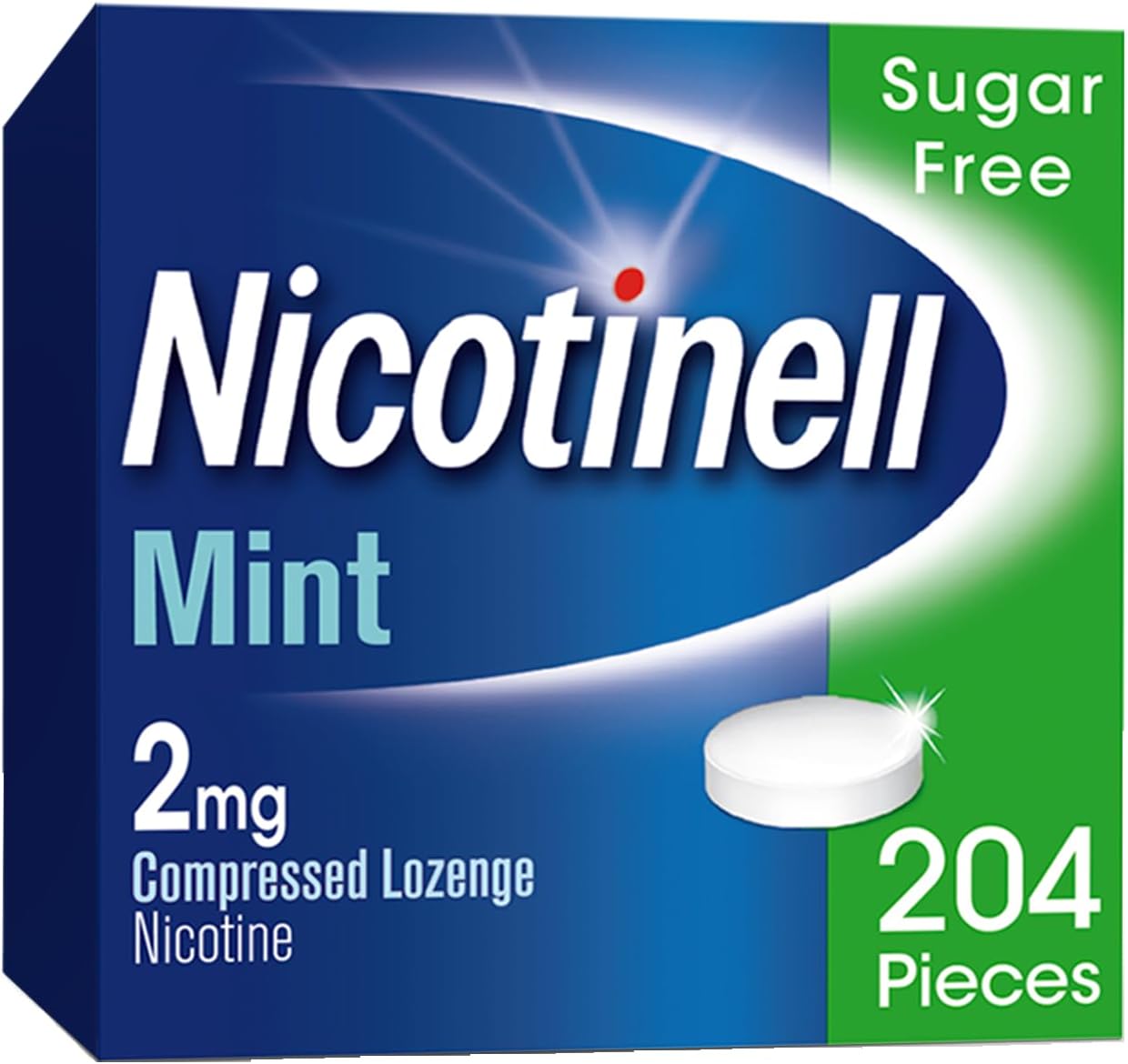 Nicotinell Mint Lozenge 2mg (204), Expiry date 12/27, ID REQUIRED, New but scruffy/open box