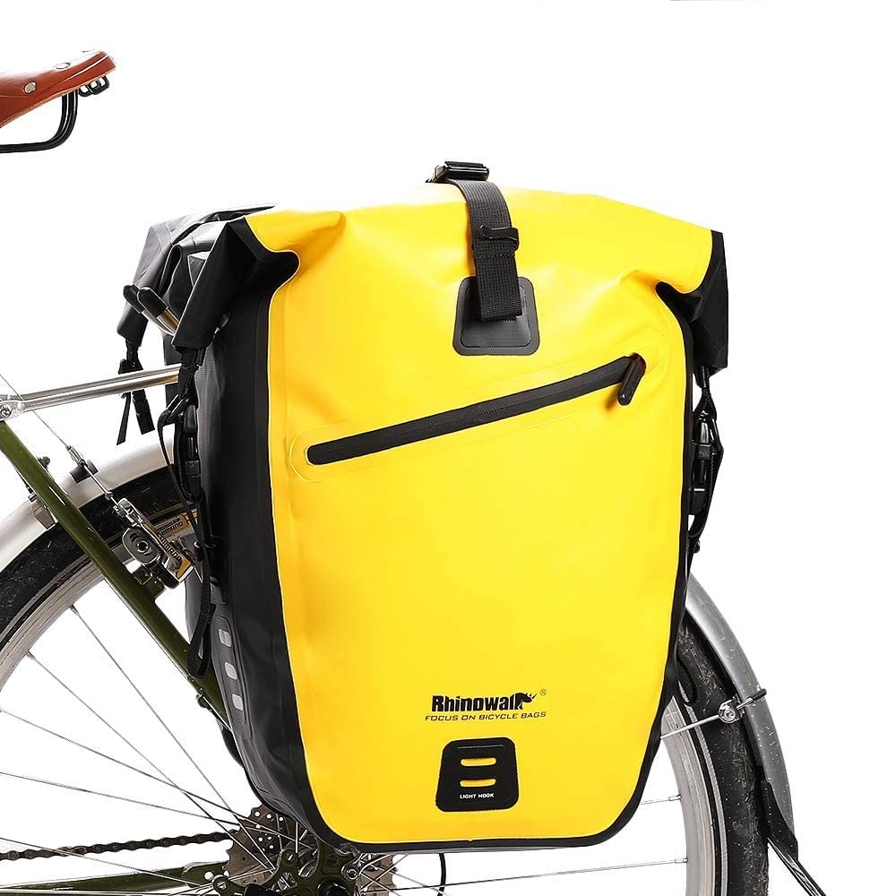 Rhinowalk Bike Bag Waterproof Bike Pannier Bag 27L,(for Bicycle Cargo Rack Saddle Bag Shoulder Bag Laptop Pannier Rack Bicycle Bag Professional