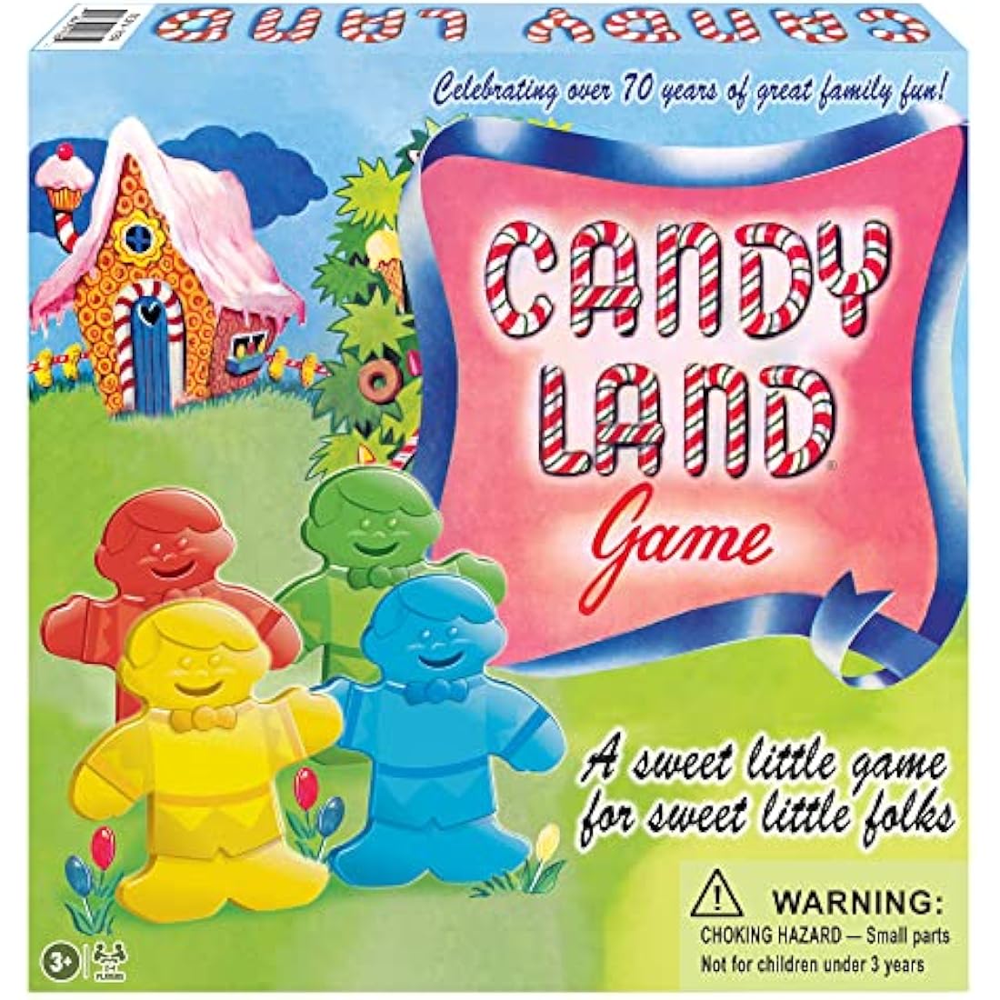 Winning Moves Games 1189 Candy Land 65th Anniversary Game, Multi, None