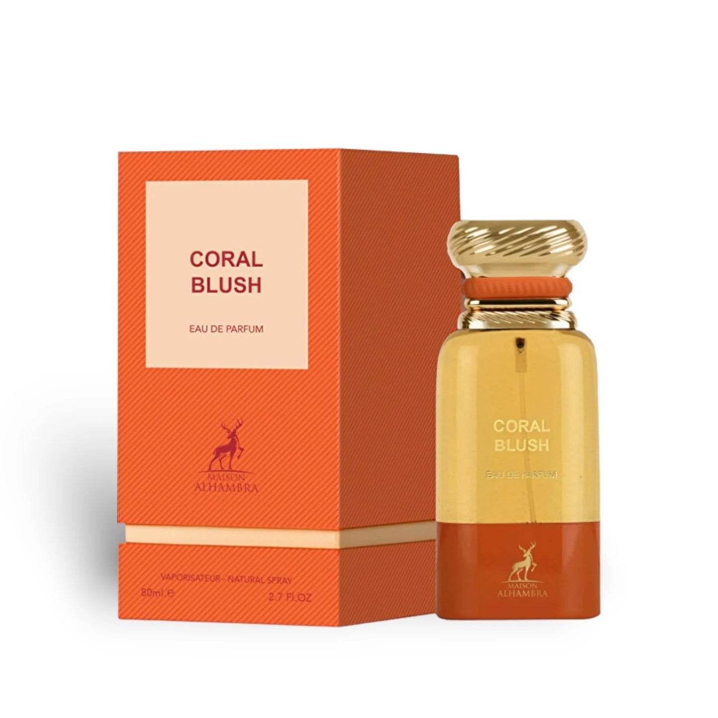 Maison Alhambra Bright Peach Eau de Parfum 80ml Spray Unisex Fragrance