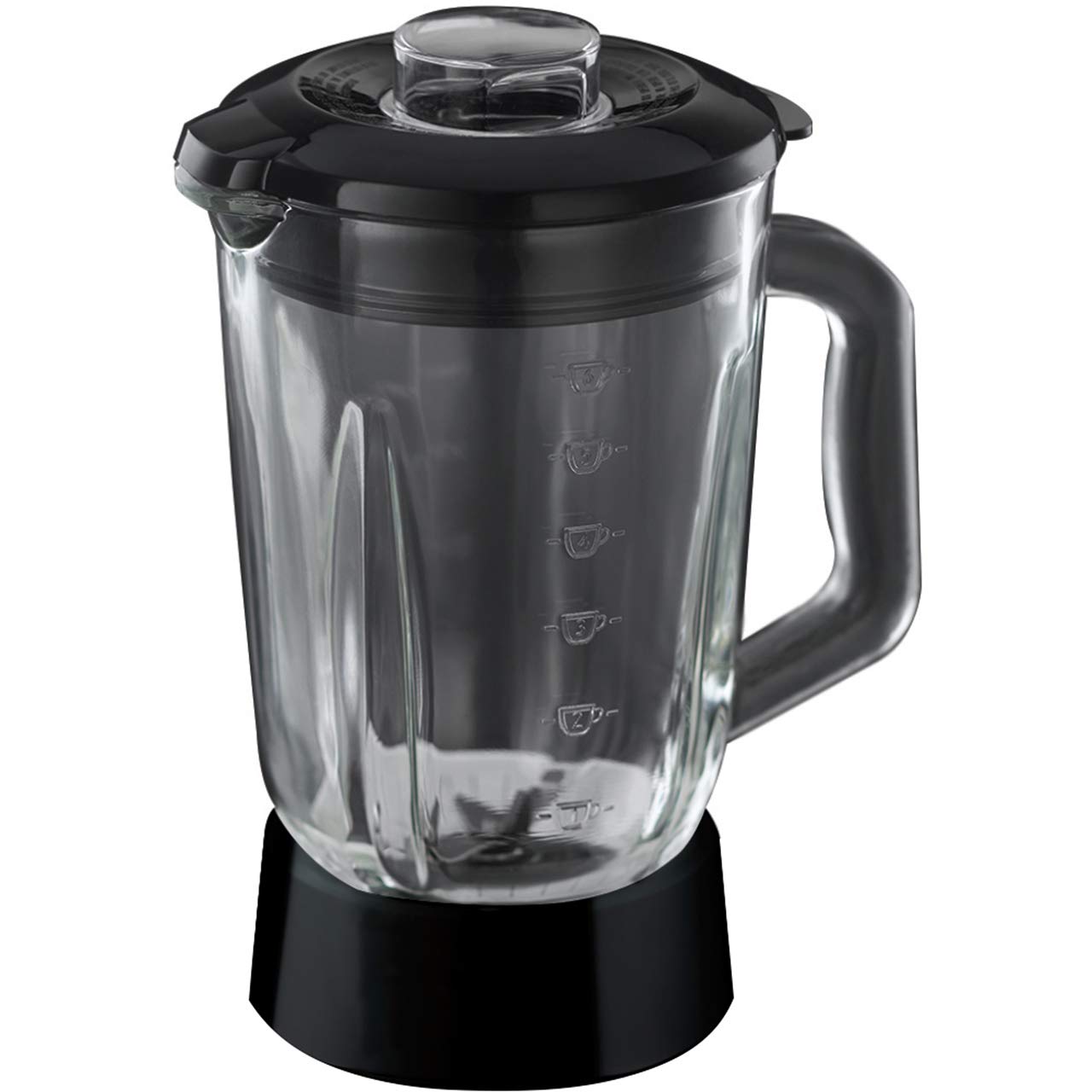 Russell Hobbs Desire Jug Blender, 1.5L Glass Jug, Make healthy soup/ smoothie/milkshake, 2 Speed Settings & Pulse, Removable Stainless Steel blades