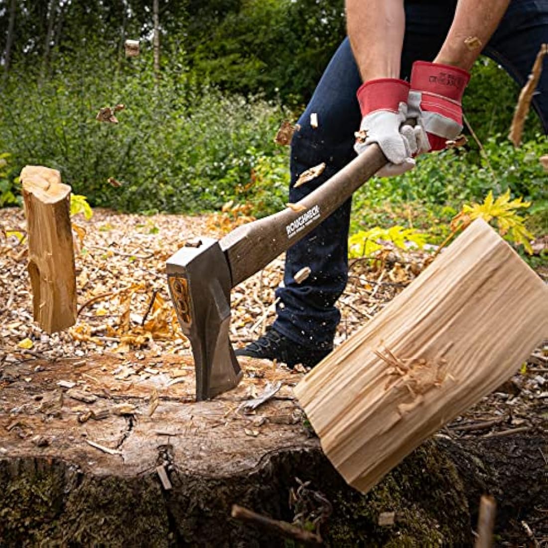 Roughneck ROU65678 Traditional Hickory Handle Log Splitting Maul 2kg (4¼lbs)