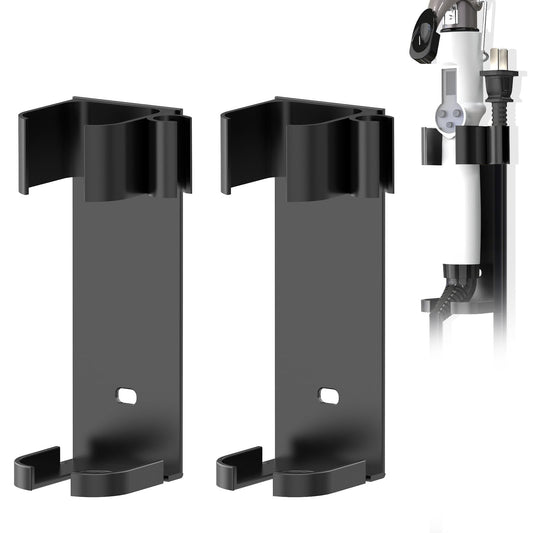 Linkidea 2 Pack Curling Iron Holder Wall Mount for Devices Diameter Under 1.38" (3.5CM), Hair Styling Tool Storage Organizer, Hairdressing Hanging