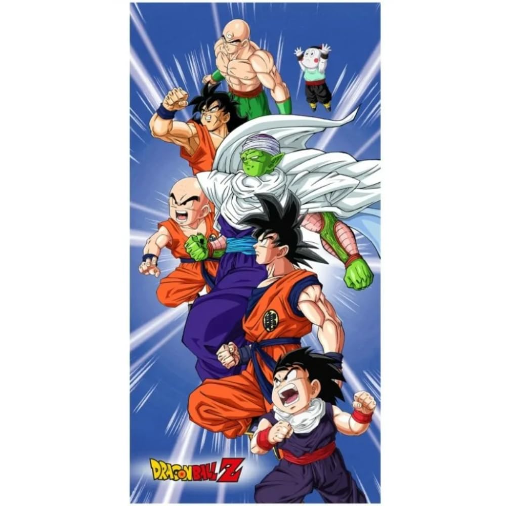 arlis Dragon Ball Beach Towels – Beach Towel 140 cm x 70 cm (Dragon Ball Beach Towel – M) (140 x 70 cm, Dragon Ball Beach Towel – C)