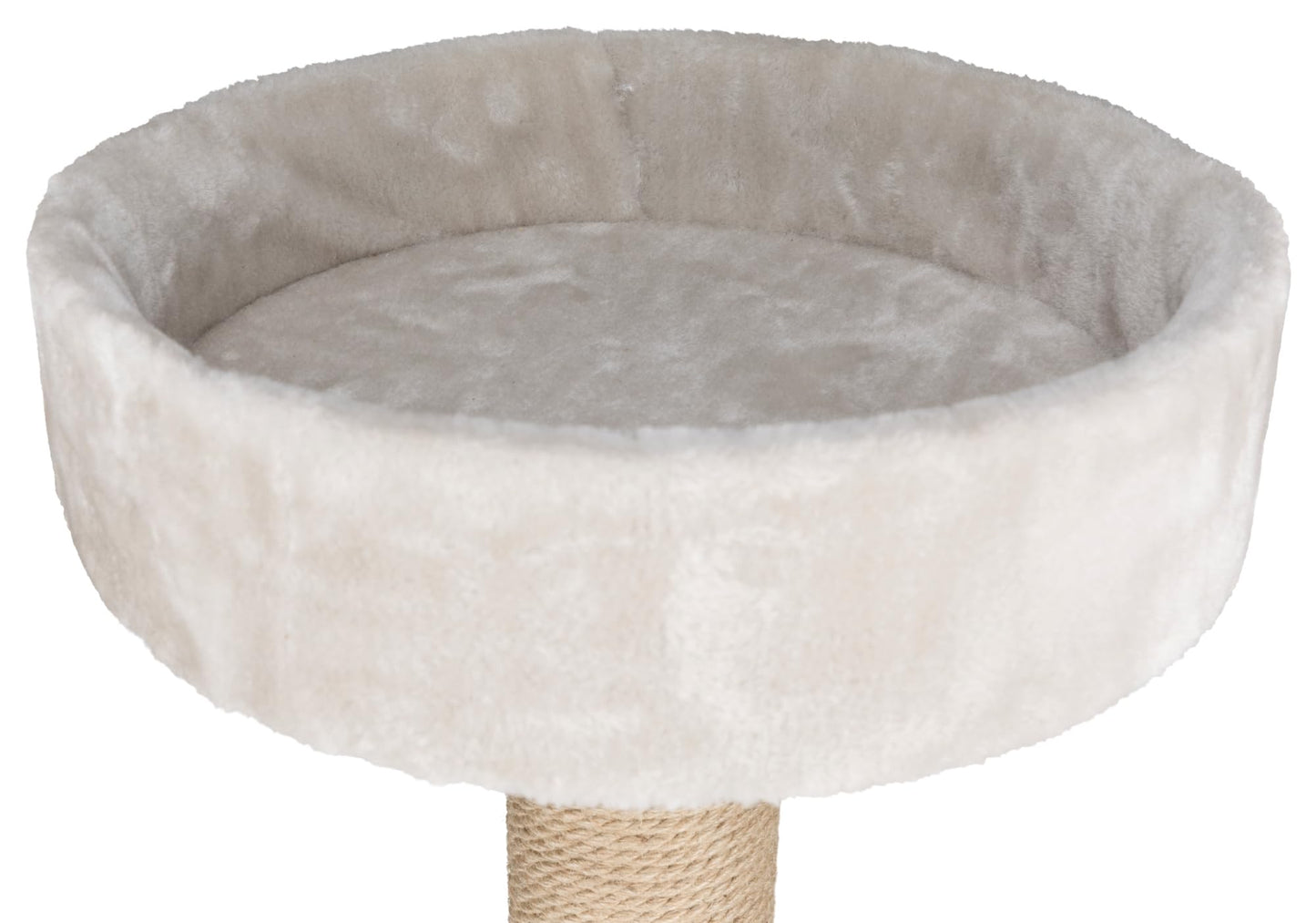 TRIXIE Cat Tree Ivan 32.3 in light grey ? multi-level cat scratching post with cosy lounging areas and robust scratching surfaces, comfortable &