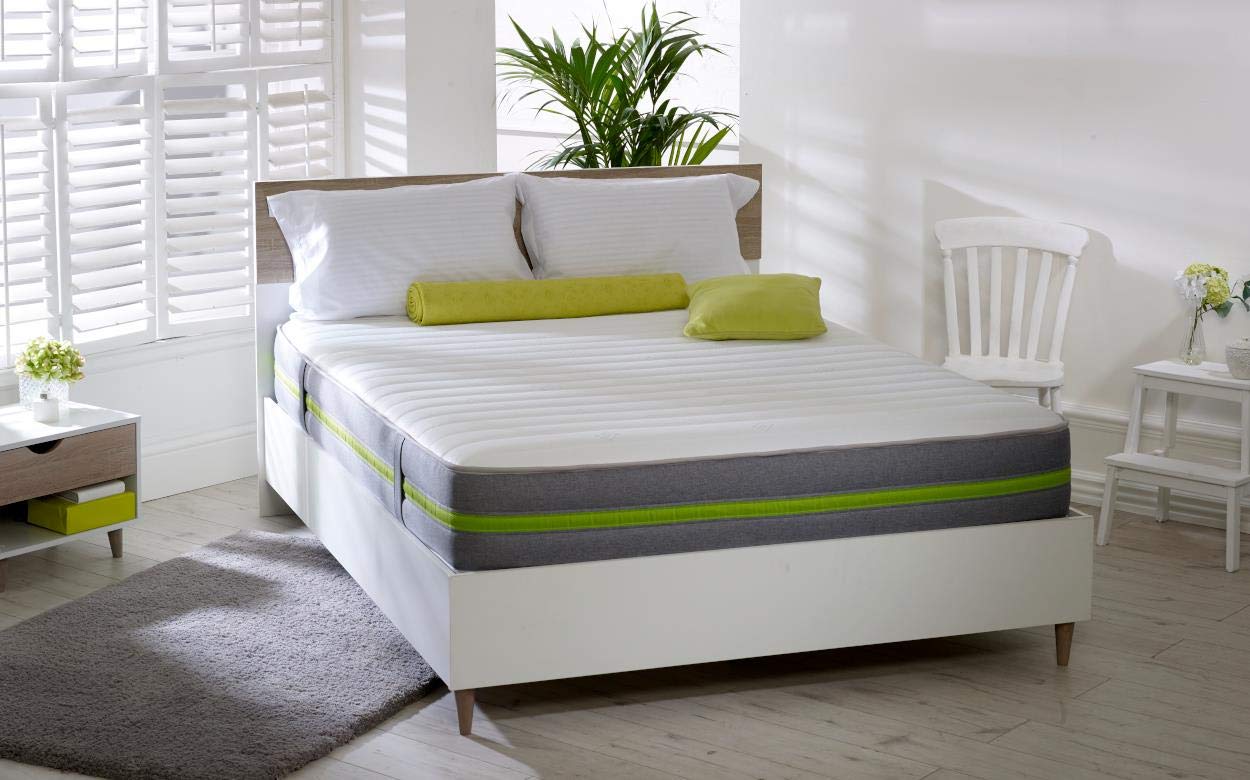Starlight Beds Horizon Harmony Grey Sprung Hybrid Double Mattress