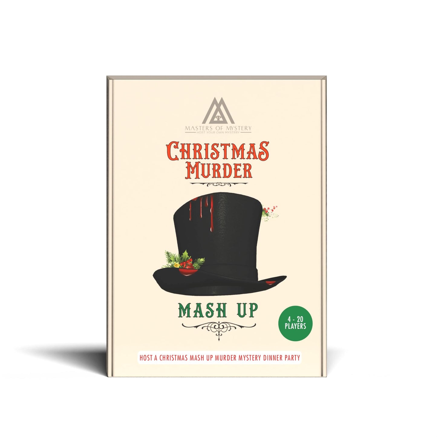 Replay-able Christmas Murder Mystery Dinner Party Game ? Victorian Christmas Family Party Game Night - Office Christmas Party Games Idea English 4-20