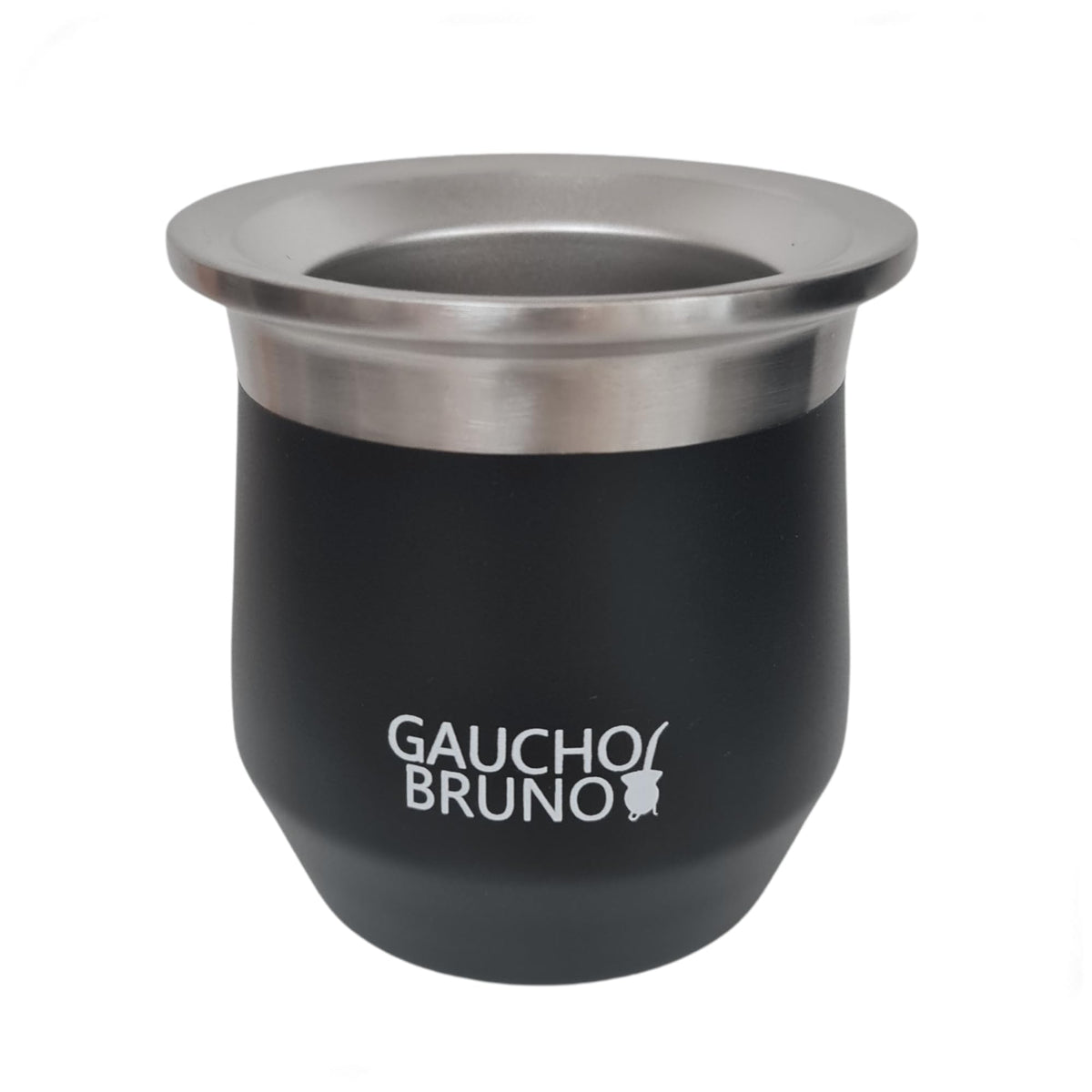 Gaucho Bruno - Stainless Steel Thermal Mate for Drinking Yerba Mate | Easy to Clean | Comfortable to Hold | Maintains Drink Temperature