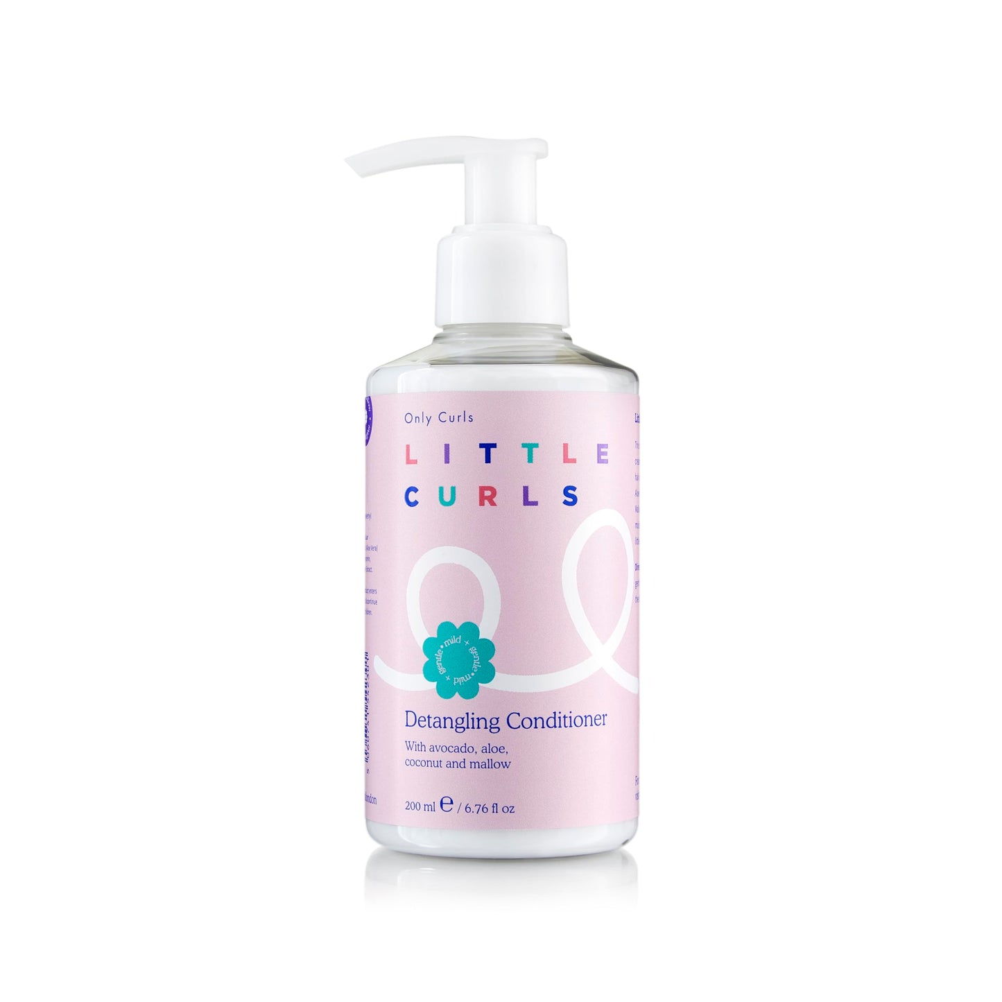 Only Curls Little Curls Detangling Conditioner for Kids, 200ml, Gentle Conditioning Formula, Silicone-free, Mild & Lightweight, Easy Routine, Vegan &
