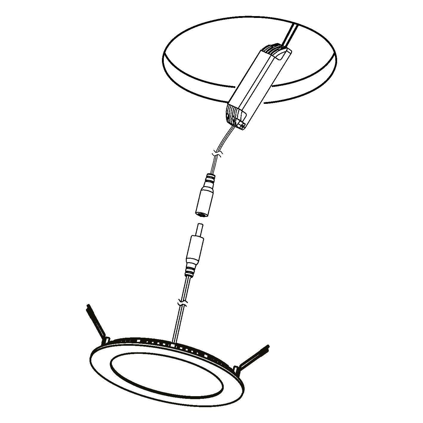 Eglo FUEVA-C Recessed Light Cast Metal 15.6 W Matt Nickel