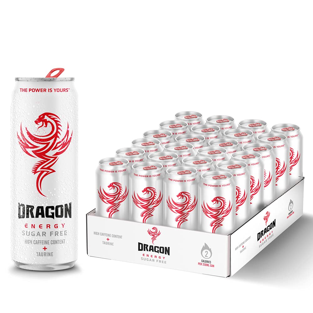 Dragon Energy Sugar Free Energy Drink 24 x 250ml Cans