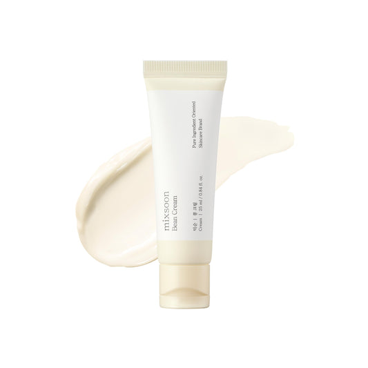 mixsoon Bean cream, Vegansnail, Nourishing, Long-lasting Soothing Hydration, Pore & Sebum Control, Korean Skin Care (25ml)