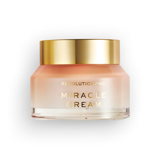 Revolution Pro, Miracle Cream, Hydrating & Beautifying Face Cream, Reduces Dull Complexions, Lightweight Formula, Contains Hyaluronic Acid &
