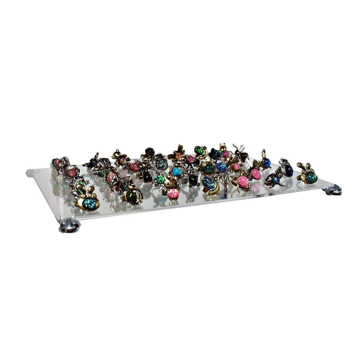 Custom Extra Acrylic Shelf & Brackets to Fit I kea De tolf Cabinet (DSA/IK)