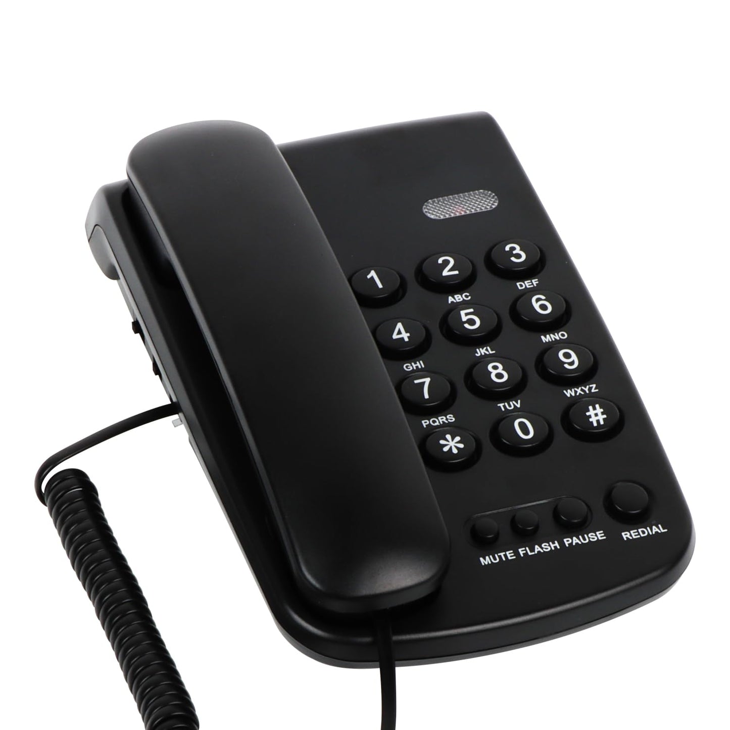 ?Landline Telephone for Home, Basic Model Desktop Phone with One Key Redial, Easy to Operate?