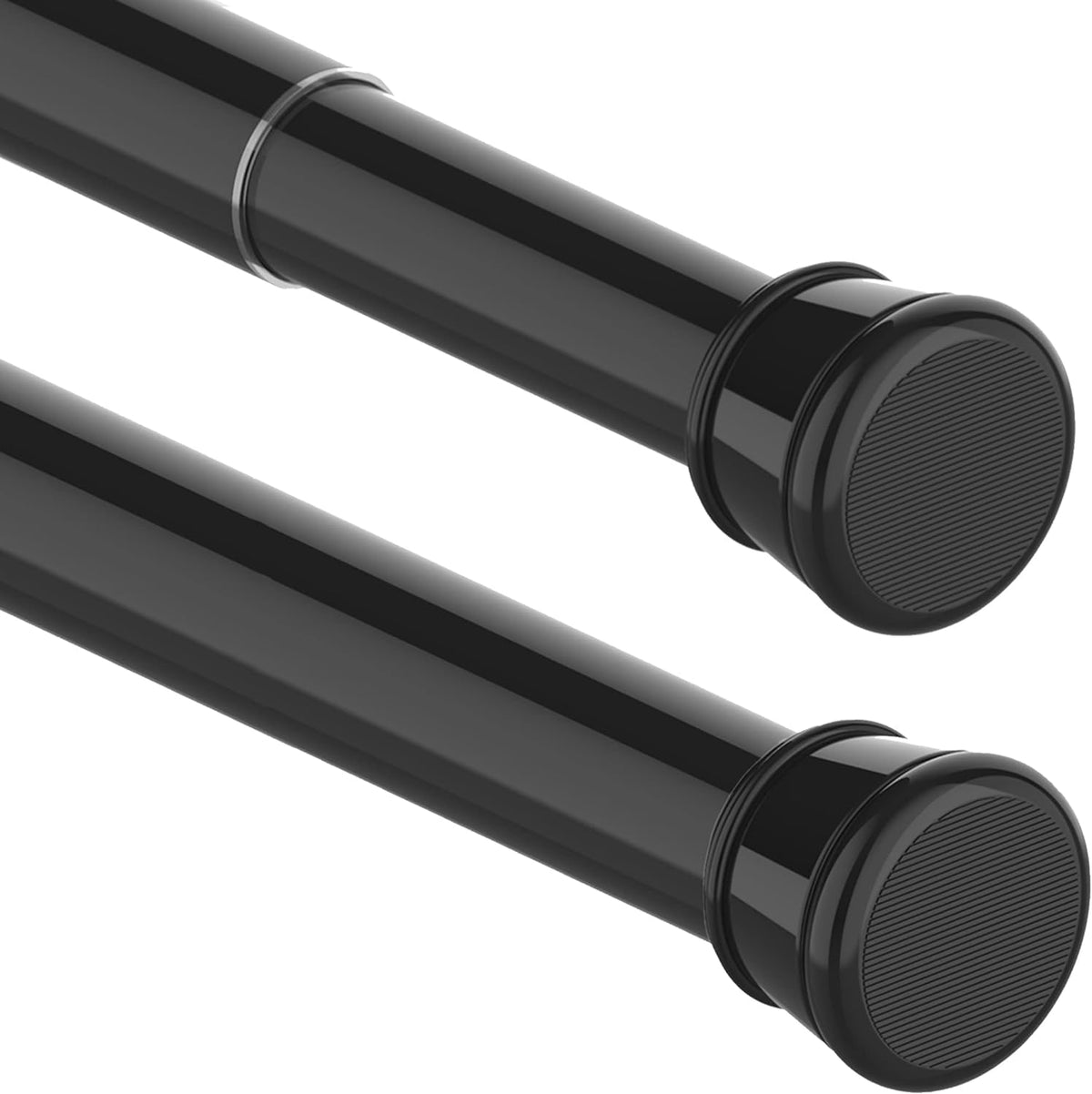 Curtain Poles No Drilling Extendable Shower Curtain Rail Extra Thick Tension Rod Shower Pole Adjustable Curtain Rod for Living Room,Bedroom