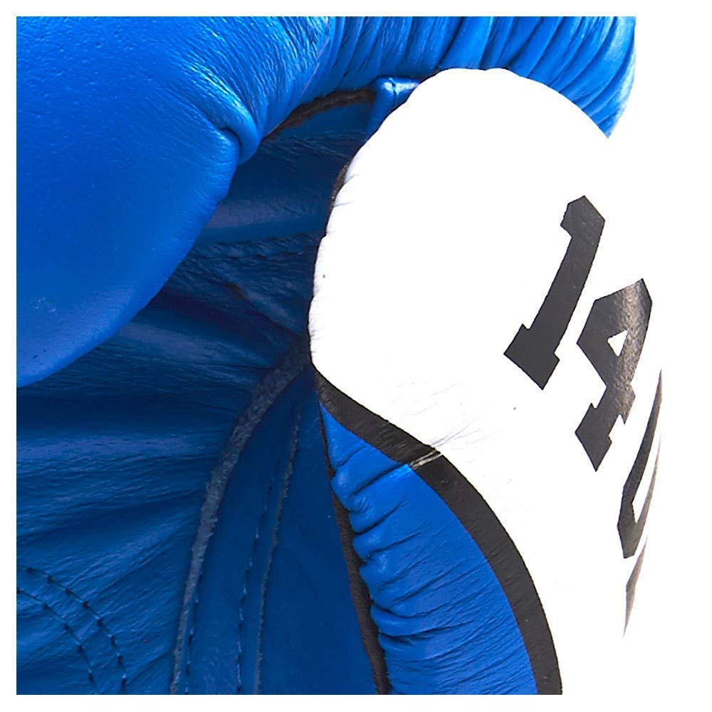 LEONE 1947, Shock Boxing Gloves, Unisex Adult, Blue, 16 OZ, GN047