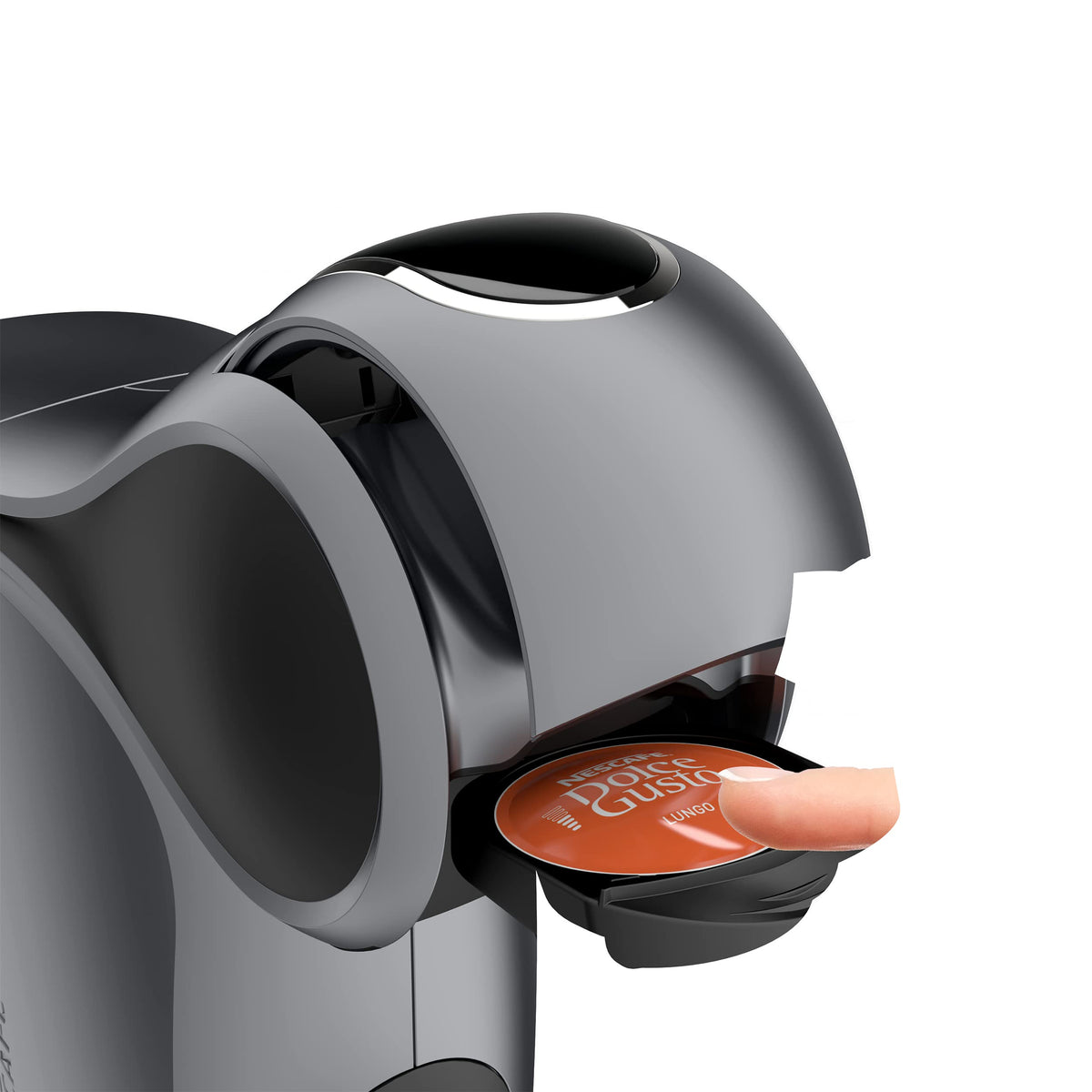 NESCAFE Dolce Gusto Genio S Touch Automatic coffee machine Space Grey by Delonghi