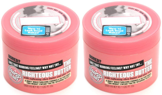 Soap And Glory The Righteous Butter Body Butter 300ml (Pack Qty 2)